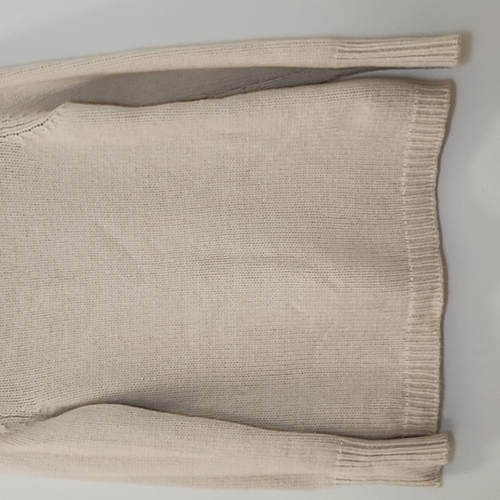 The Row Sweater  wool and cashmere Classic Cream Sz Meduim - Picture 5 of 16